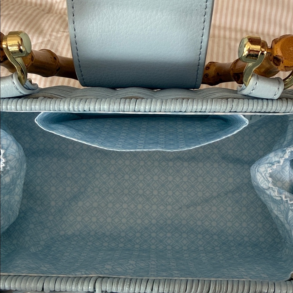 Lilly Pulitzer Leena Top Handle Bag in Blue - Picture 12 of 14